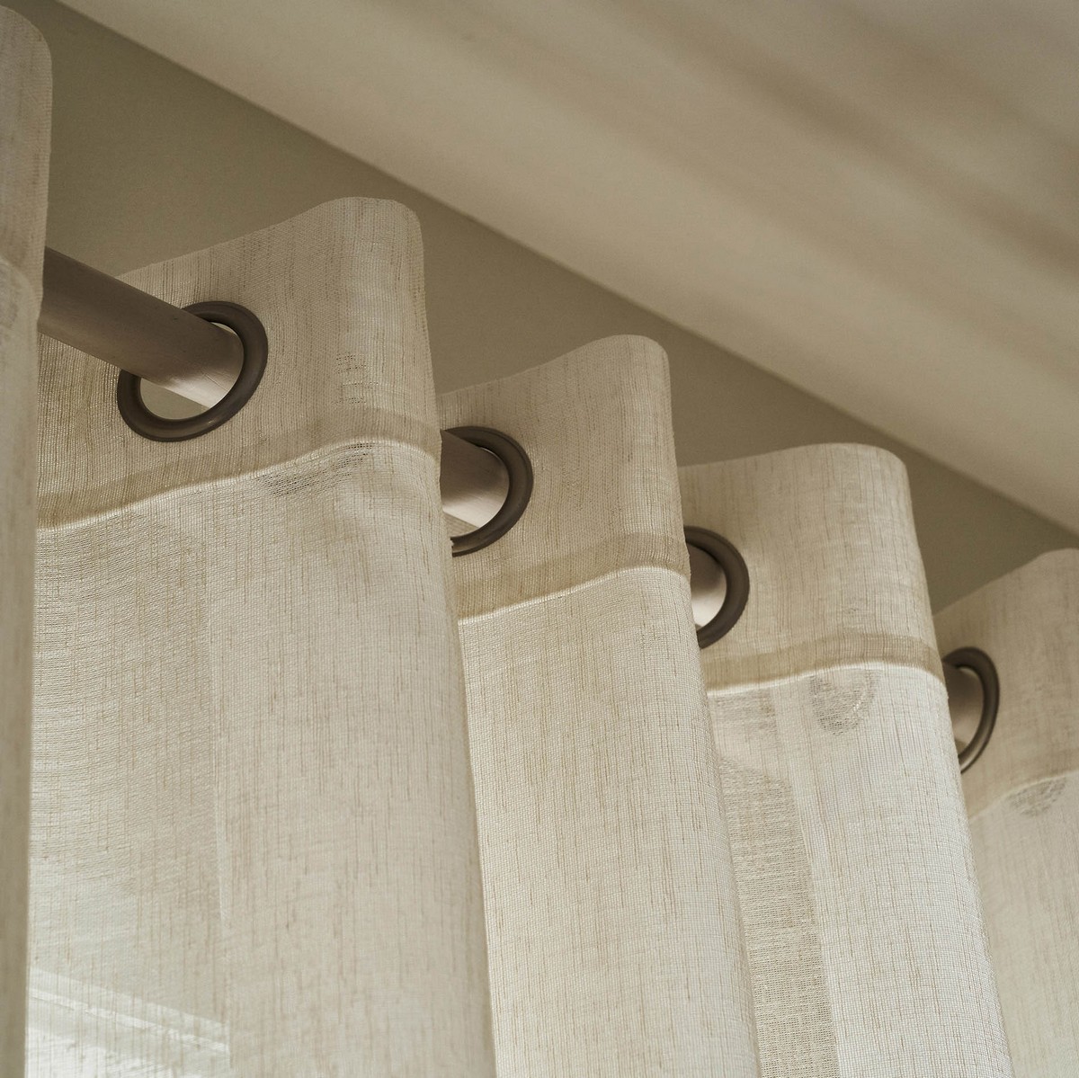 Κουρτίνα με τρουκς 350x280cm GOFIS HOME Combe Beige 502/06 - Image 6