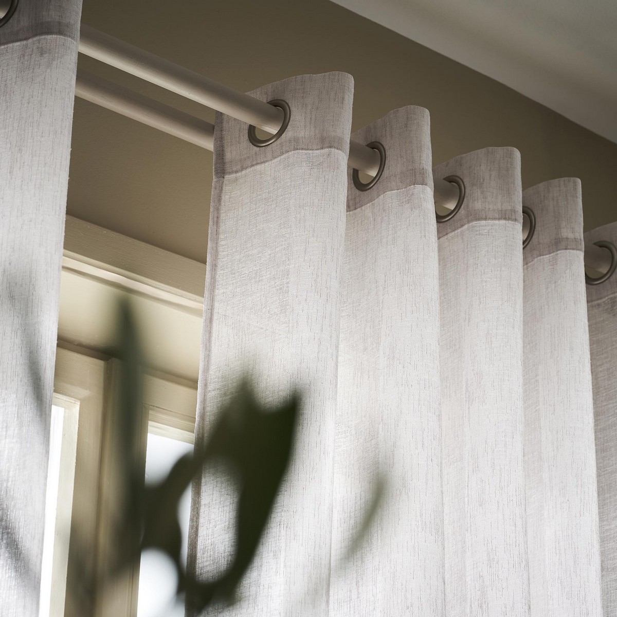 Κουρτίνα με τρουκς 200x280cm GOFIS HOME Combe Cloud Grey 502 - Image 5