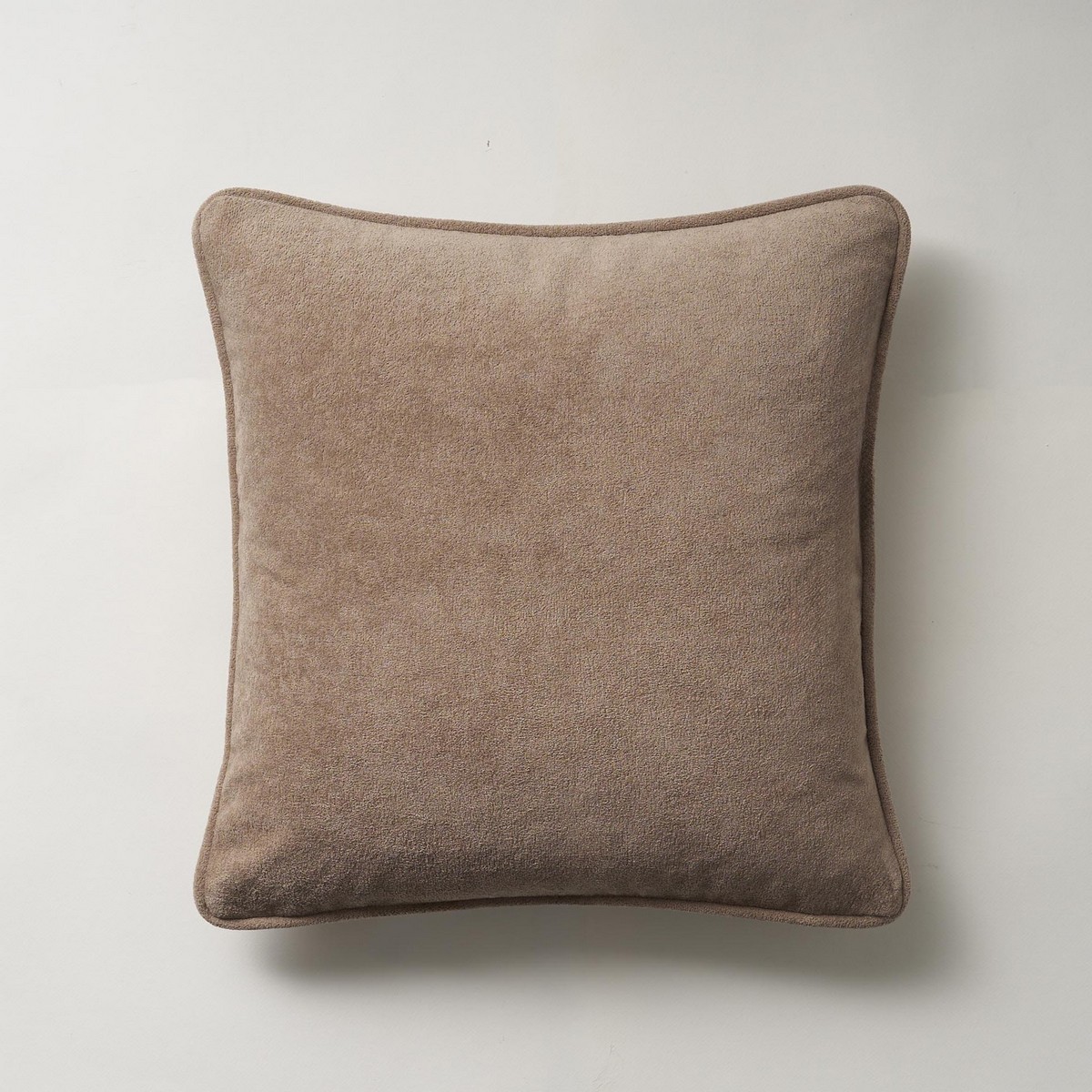 Μαξιλαροθήκη 43x43cm GOFIS HOME Nadinia Sesame Brown 137/13