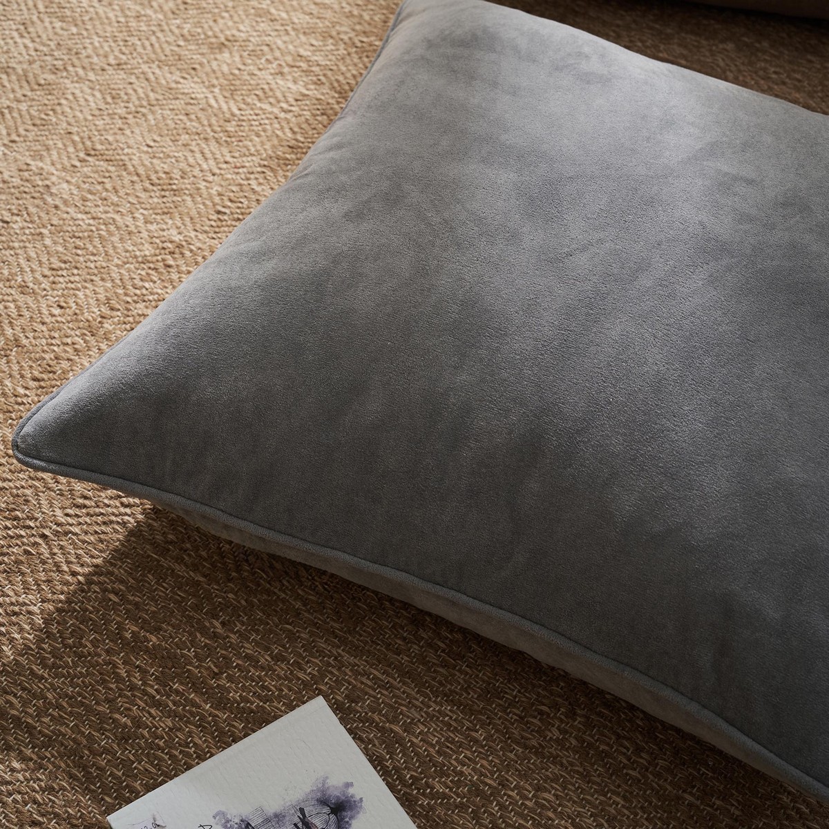 Μαξιλαροθήκη 65x65cm GOFIS HOME Nadinia Rock Grey 137/42
