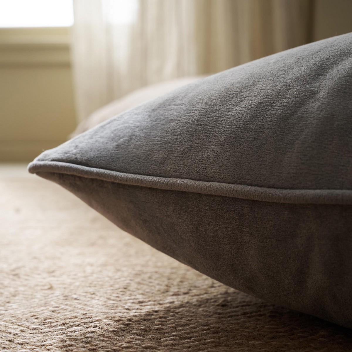 Μαξιλαροθήκη 65x65cm GOFIS HOME Nadinia Rock Grey 137/42 - Image 2