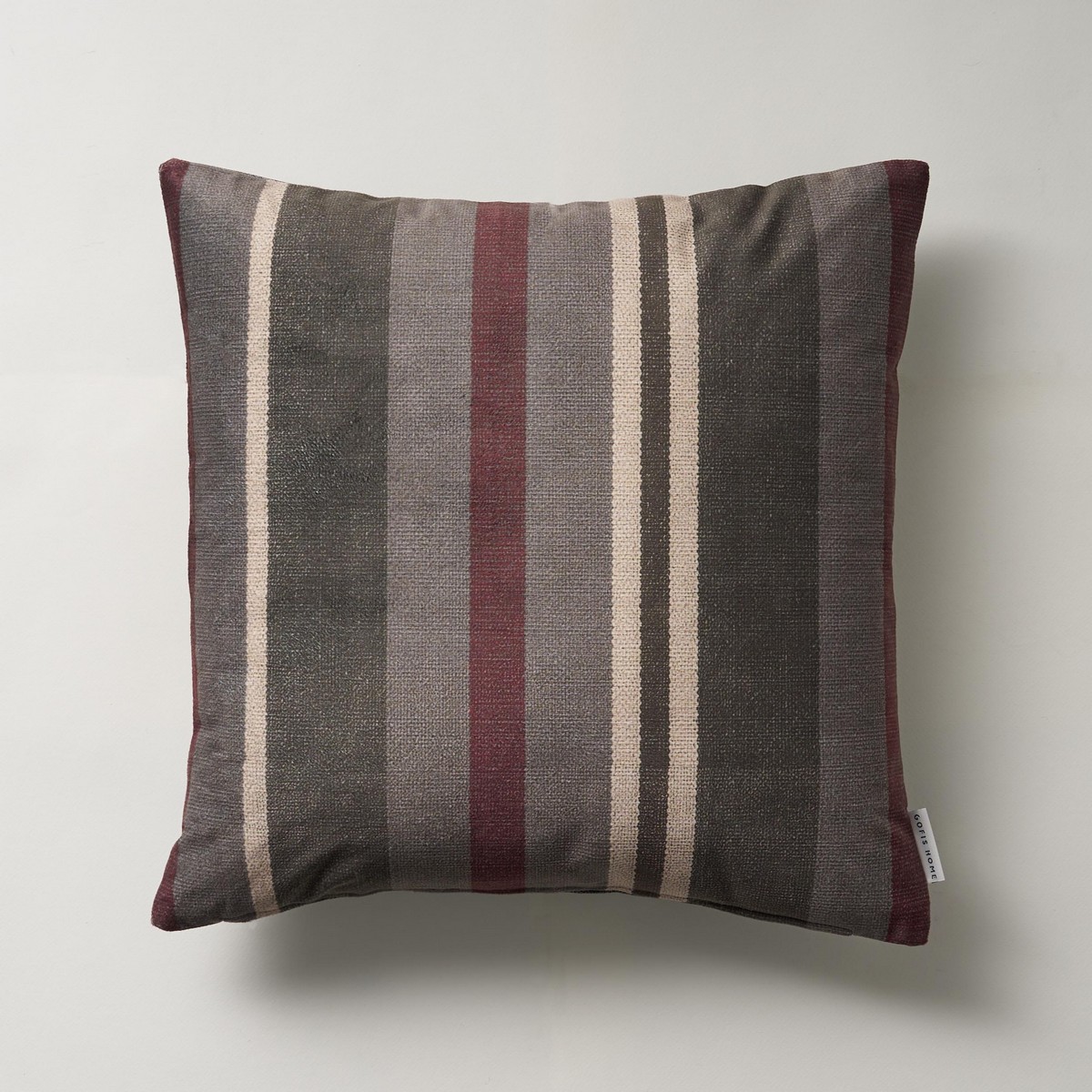 Μαξιλαροθήκη 43x43cm GOFIS HOME Neoma stripe 158