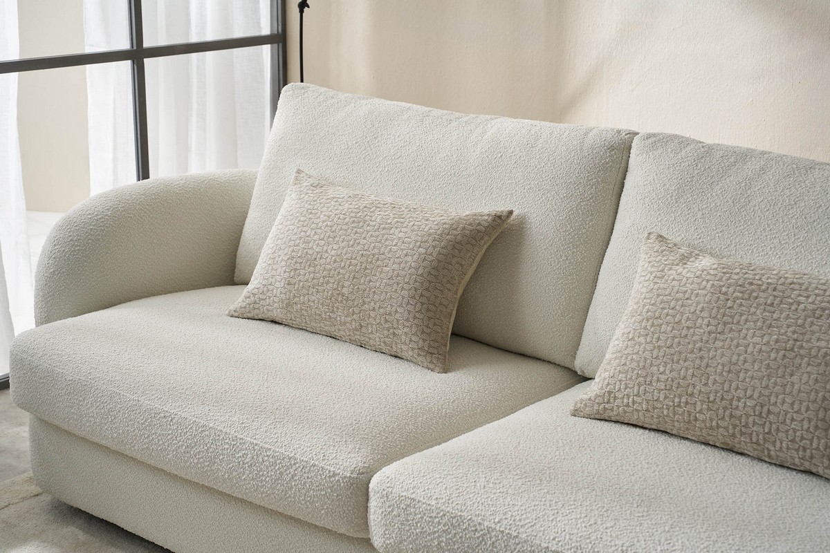 Μαξιλαροθήκη 40x60cm GOFIS HOME Ondine Beige 184/06 - Image 2