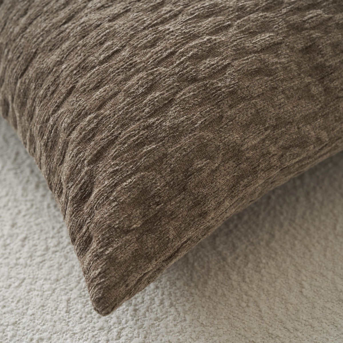 Μαξιλαροθήκη 40x60cm GOFIS HOME Ondine Fern Brown 184/13 - Image 3