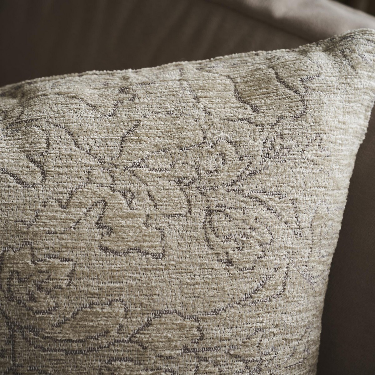 Μαξιλαροθήκη 50x50cm GOFIS HOME Aradia Olive Beige 430/06 - Image 2
