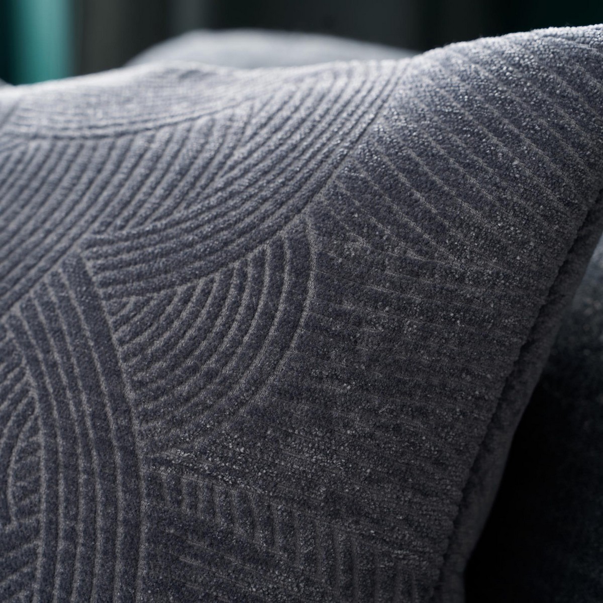Μαξιλαροθήκη 50x50cm GOFIS HOME Nimbus Blue Grey  447/09 - Image 2