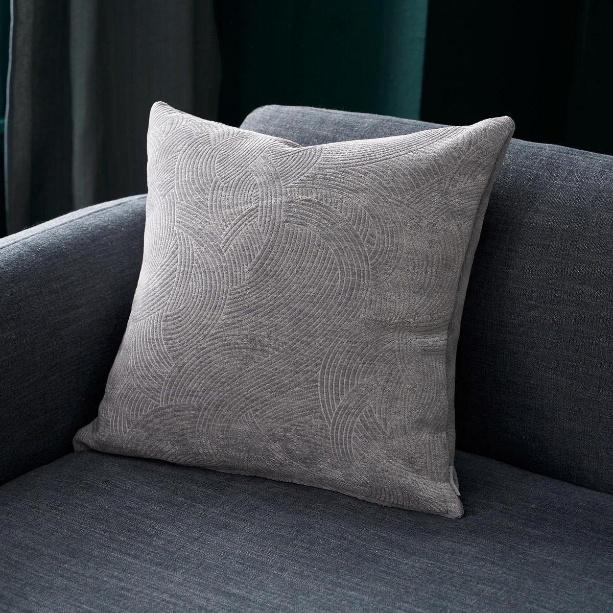Μαξιλαροθήκη 50x50cm GOFIS HOME Nimbus Opal Grey 447/15