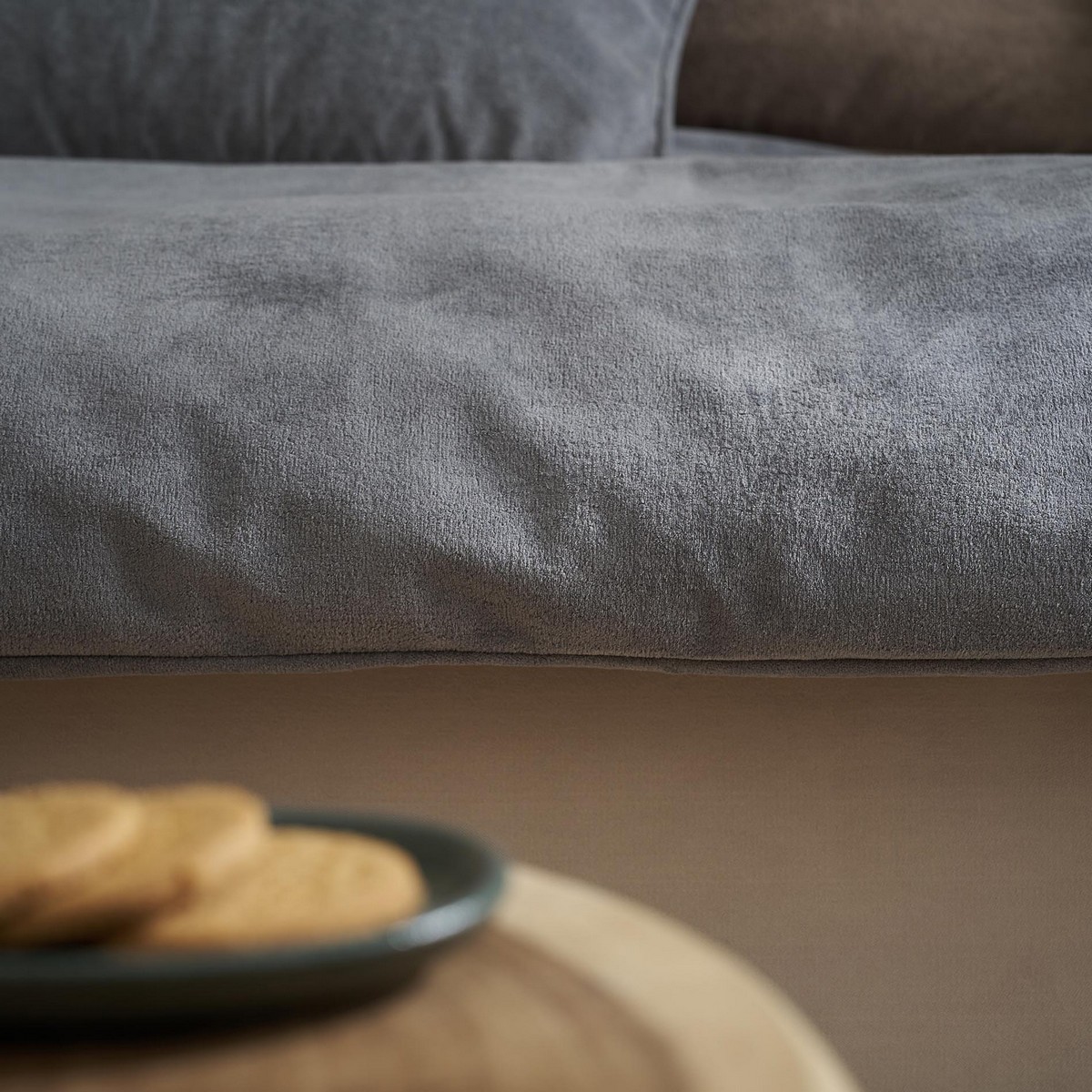 Sofa Topper 80x200cm GOFIS HOME Nadinia Rock Grey 137 - Image 2