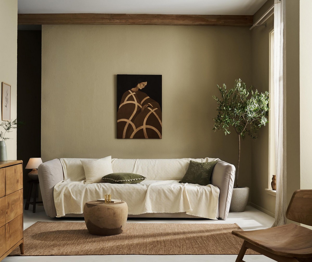 Ριχτάρι Πολυθρόνας 180x175cm GOFIS HOME Aradia Ecru 184/05 - Image 6
