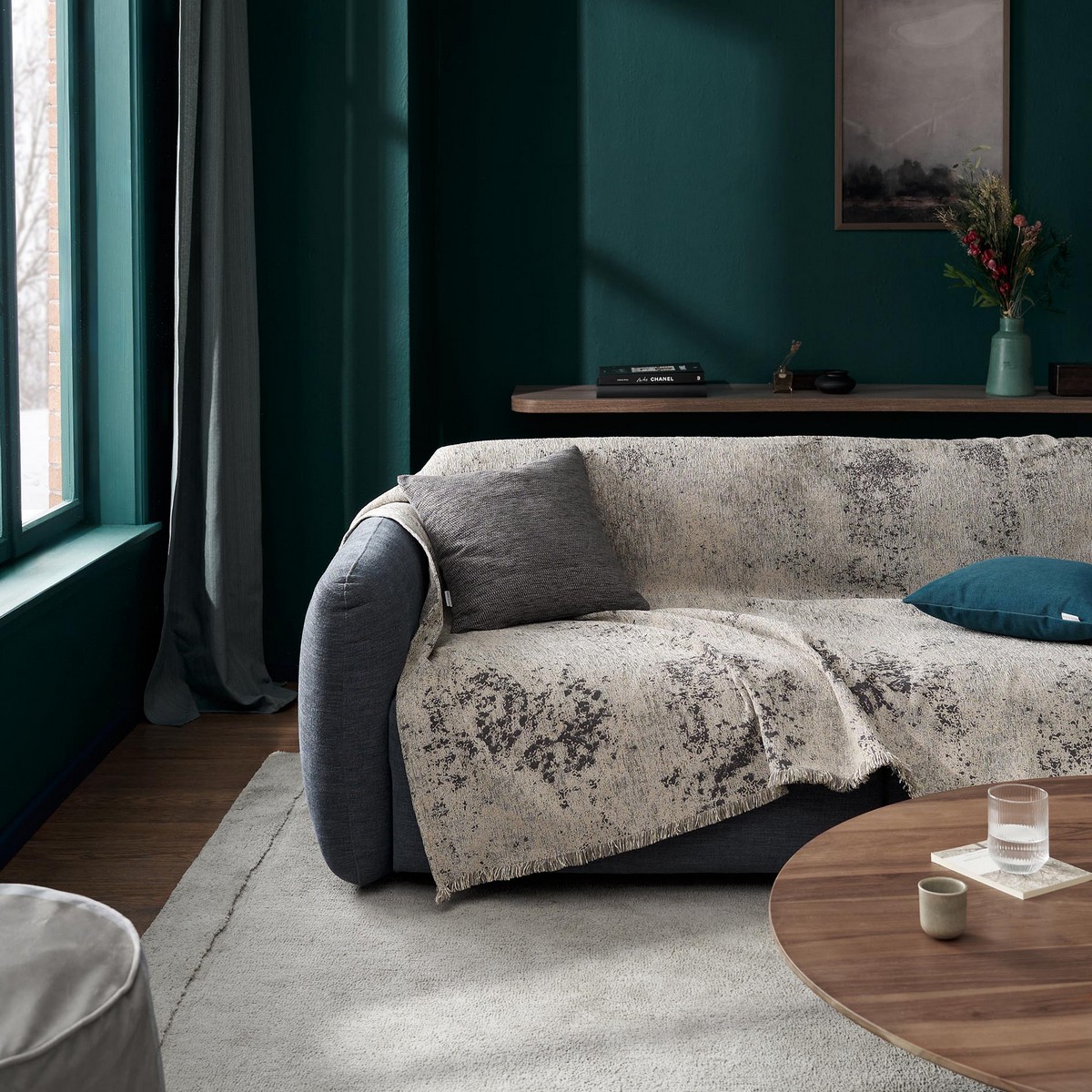Ριχτάρι Διθέσιου 180x250cm GOFIS HOME Laverna Beige 425/06 - Image 6