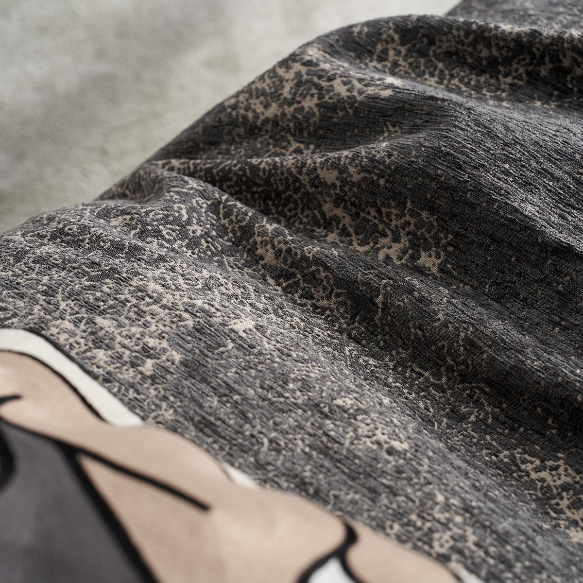 Ριχτάρι Διθέσιου 180x250cm GOFIS HOME Laverna Rock Grey 425/15 - Image 3