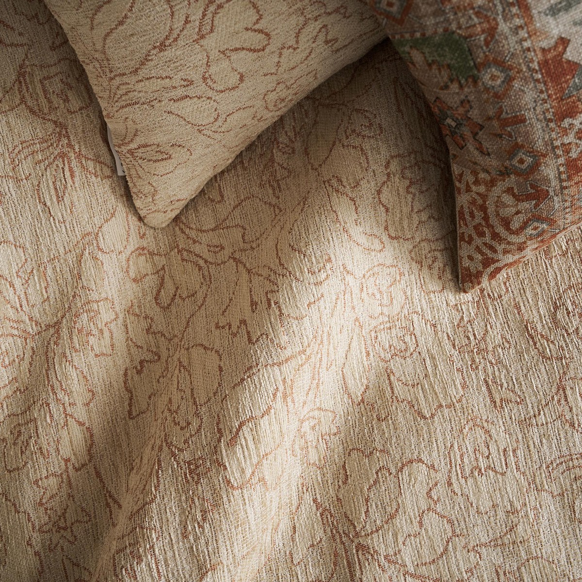 Ριχτάρι Τετραθέσιου 180x350cm GOFIS HOME Aradia Ivory/Appricot 430/03