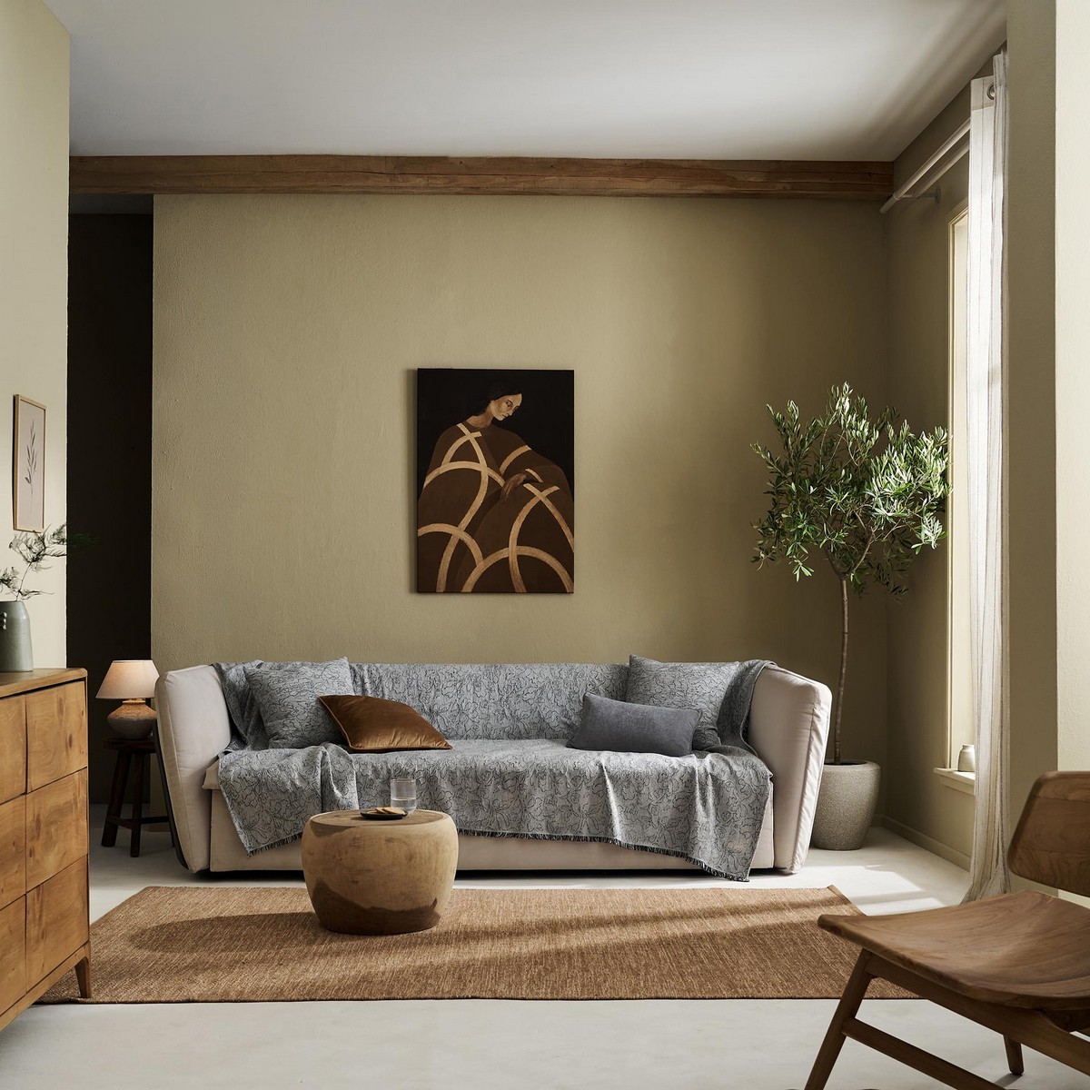 Ριχτάρι Τετραθέσιου 180x350cm GOFIS HOME Aradia Pearl Grey 430/15 - Image 6