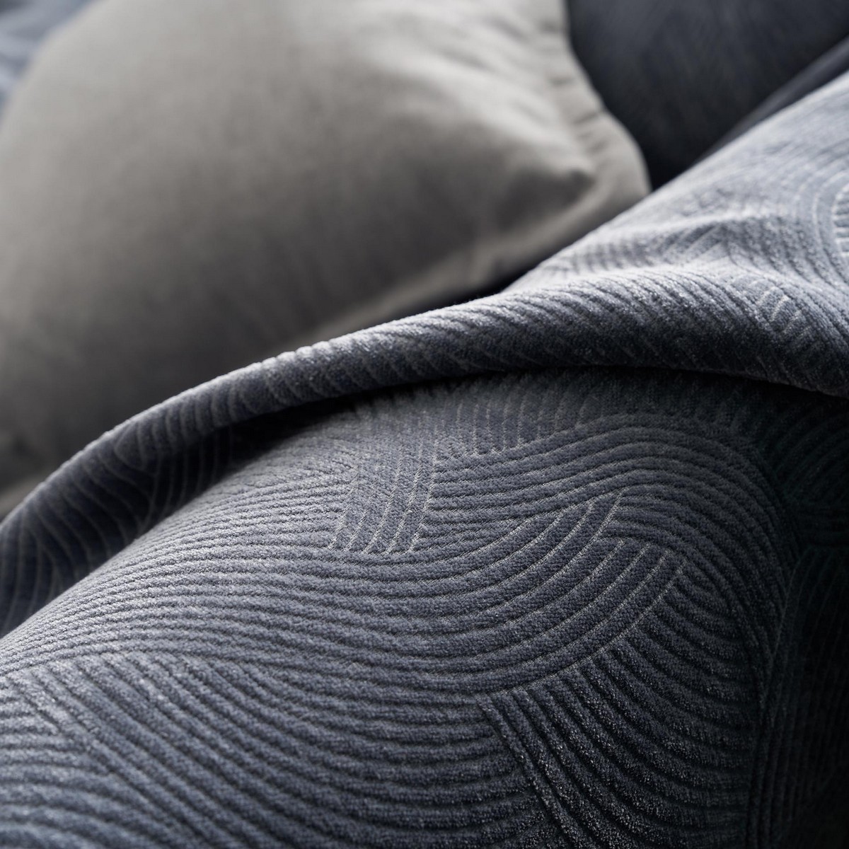 Ριχτάρι Πολυθρόνας 180x180cm GOFIS HOME Nimbus Blue Grey  447/09 - Image 2