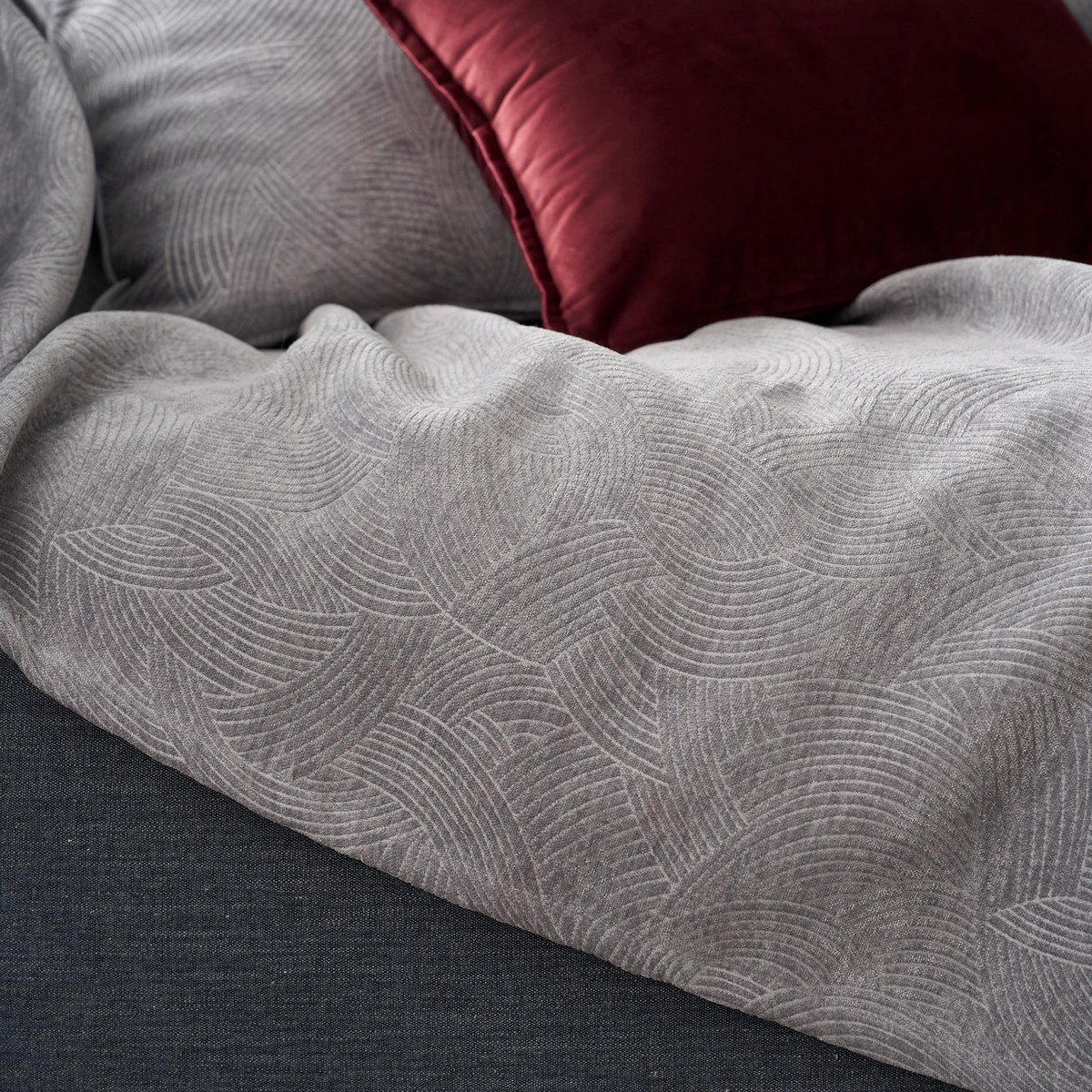 Ριχτάρι Διθέσιου 180x250cm GOFIS HOME Nimbus Opal Grey 447/15 - Image 2