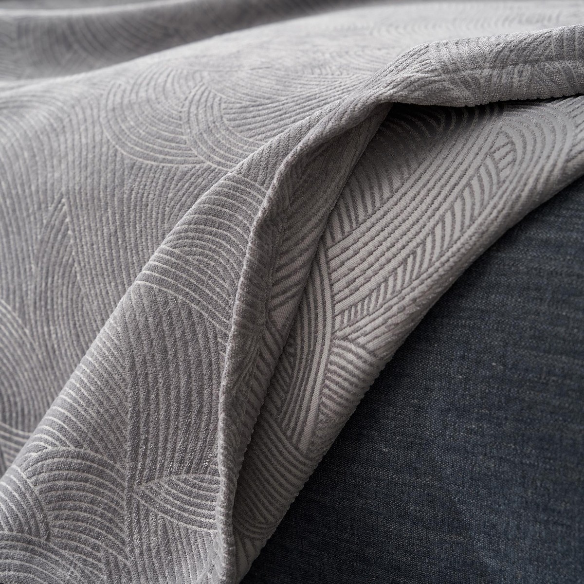 Ριχτάρι Τριθέσιου 180x300cm GOFIS HOME Nimbus Opal Grey 447/15 - Image 4