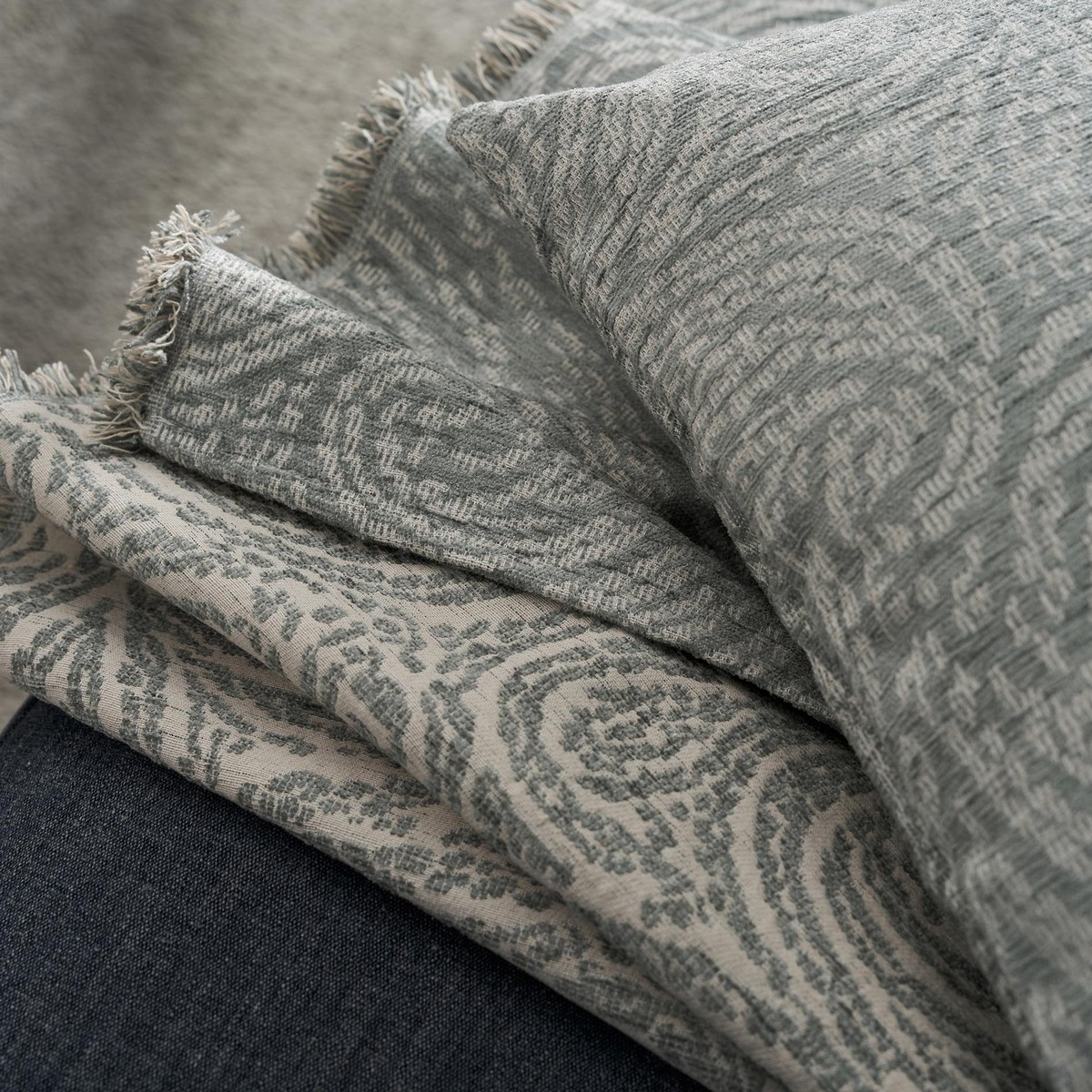 Ριχτάρι Πολυθρόνας 180x180cm GOFIS HOME Rune Opal Green 448/07 - Image 4