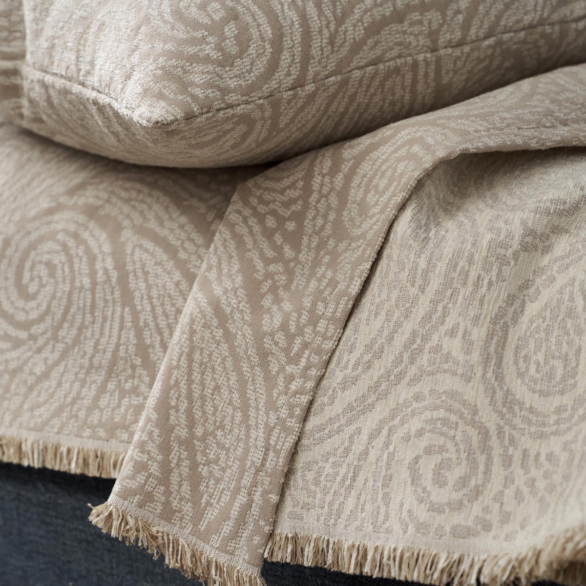Ριχτάρι Τριθέσιου 180x300cm GOFIS HOME  Beige 448/06 - Image 4
