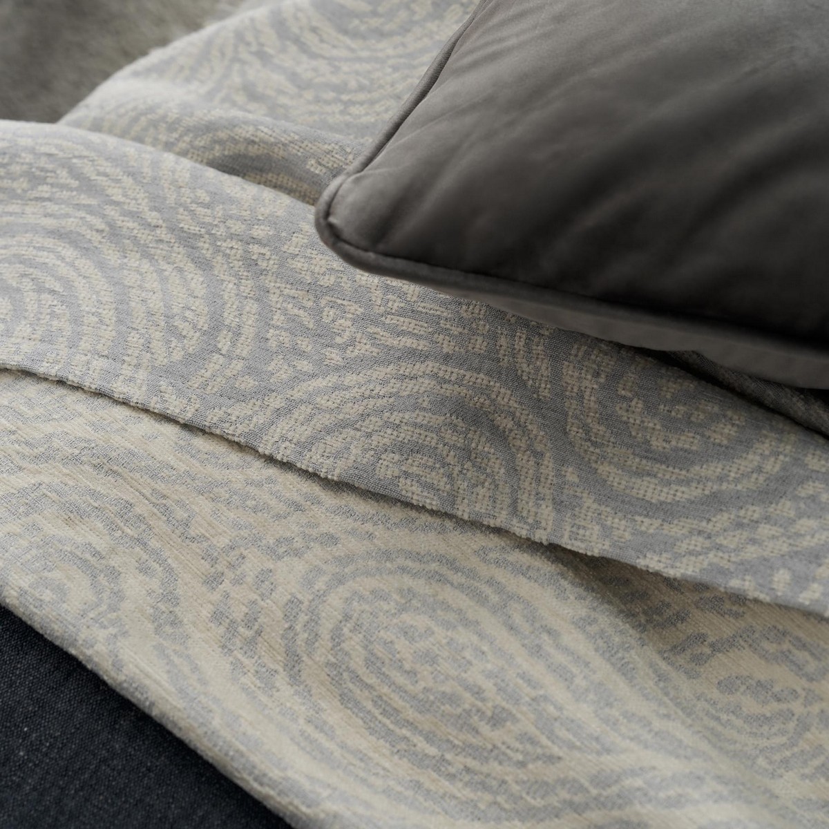 Ριχτάρι Τριθέσιου 180x300cm GOFIS HOME  Silver Grey 448/15 - Image 4