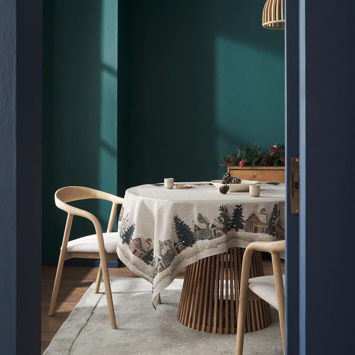 Τραπεζομάντηλο 135x135cm GOFIS HOME  271 - Image 5