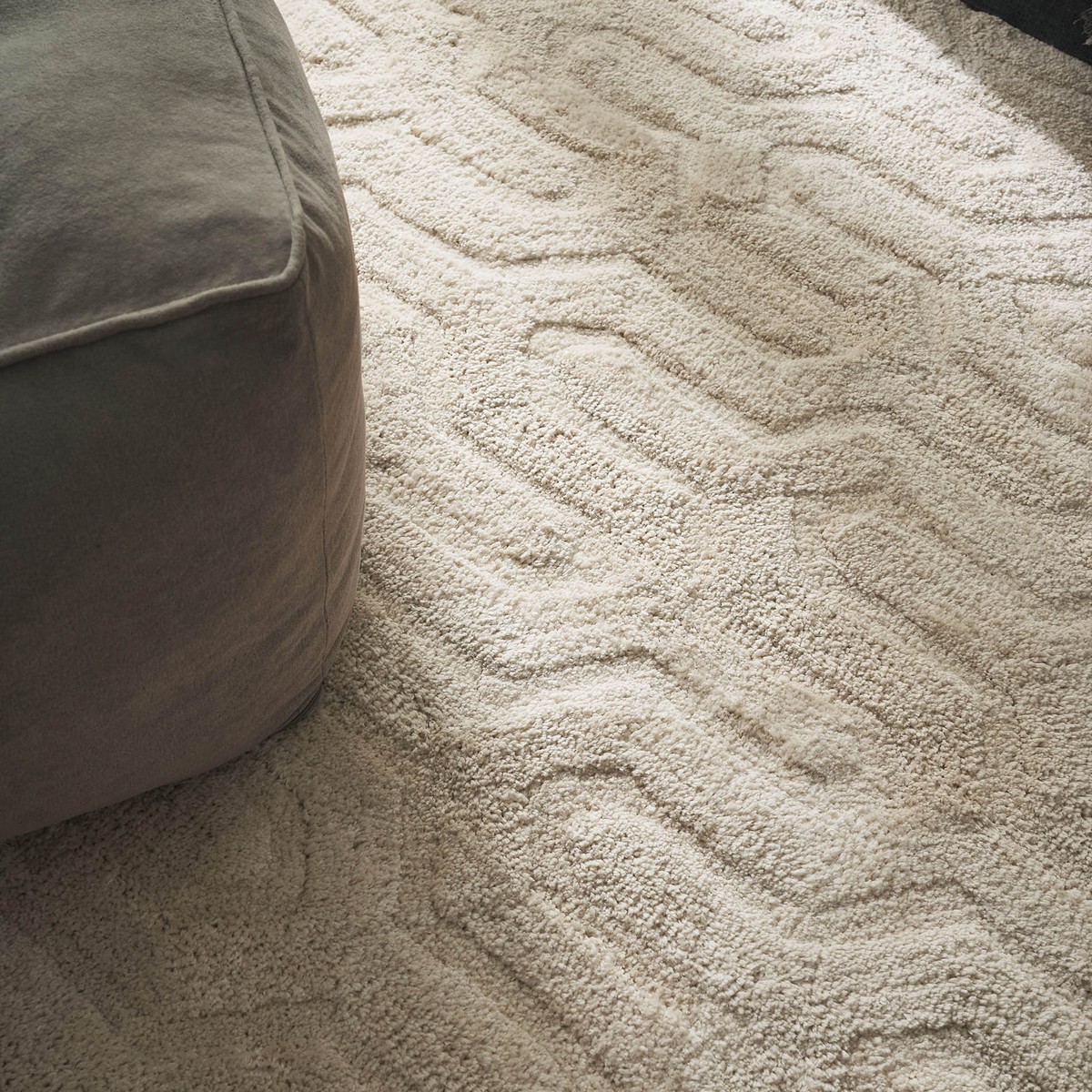 Χαλί 200x290cm GOFIS HOME Delaney Dove Beige 804/46 - Image 3