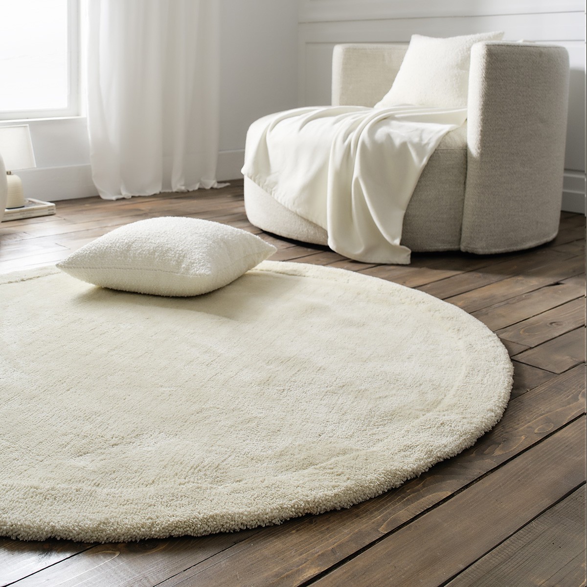 Χαλί 150cm GOFIS HOME Heaven Ecru 802/04 - Image 4