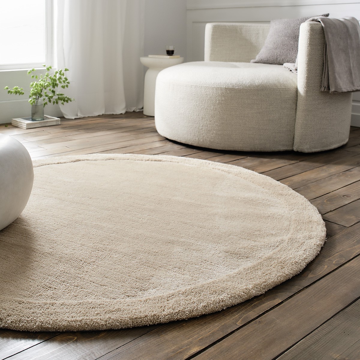 Χαλί 150cm GOFIS HOME Heaven Dove Beige 802/46 - Image 2