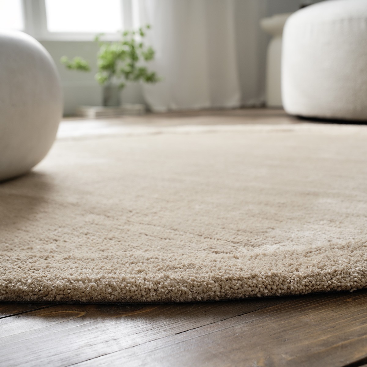 Χαλί 150cm GOFIS HOME Heaven Dove Beige 802/46 - Image 4