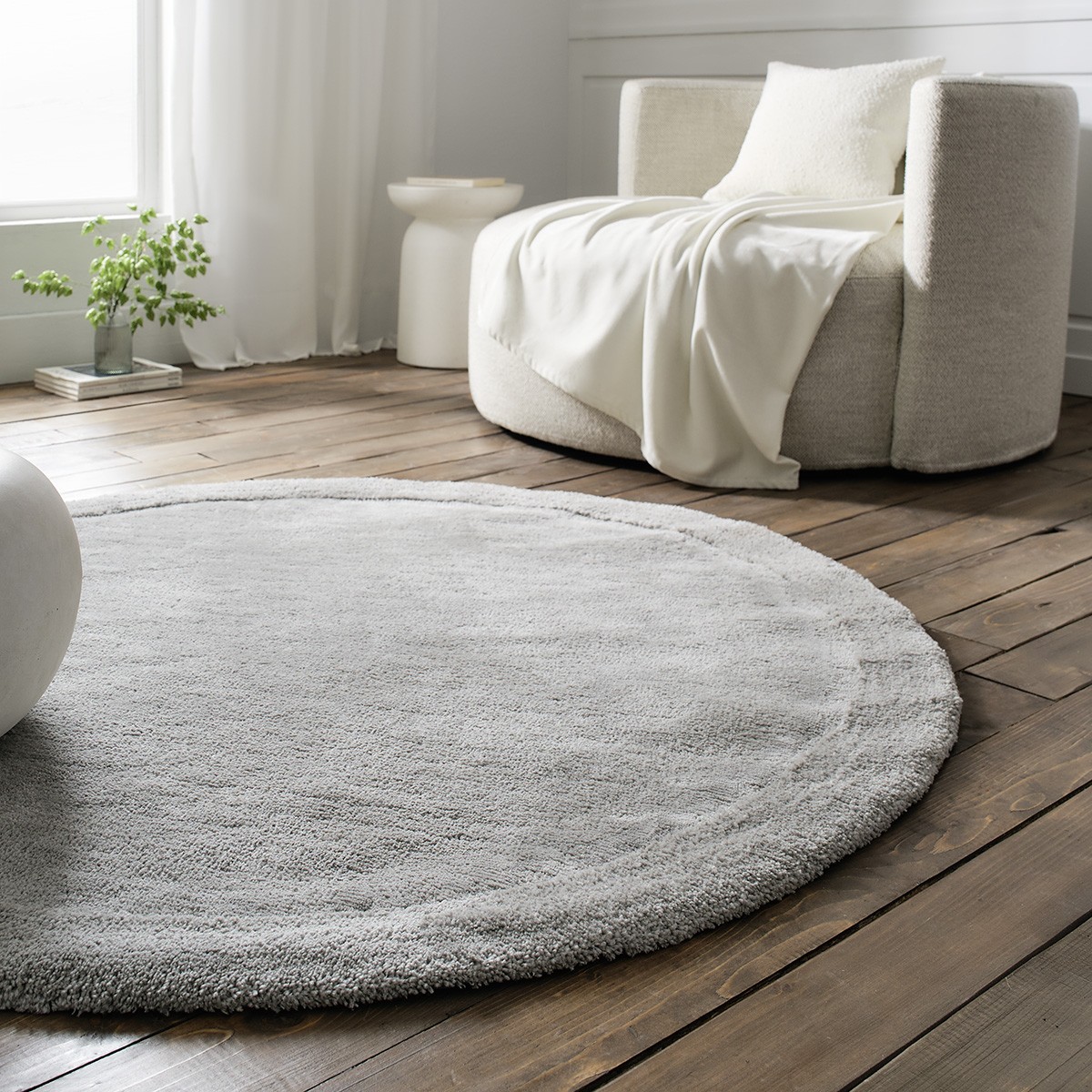 Χαλί 200cm GOFIS HOME Heaven Cloud Grey 802/48