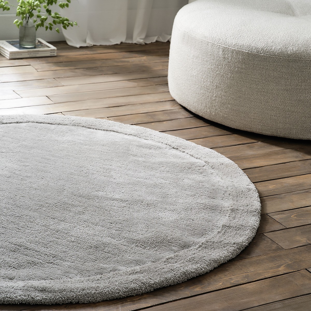 Χαλί 200cm GOFIS HOME Heaven Cloud Grey 802/48 - Image 4