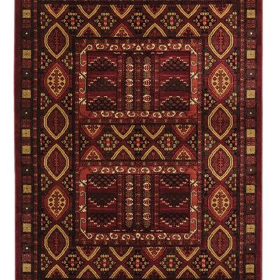 NewPlan ΧΑΛΙ PERSIA 2273 BURGUNDY ΜΕ ΚΡΟΣΣΙ