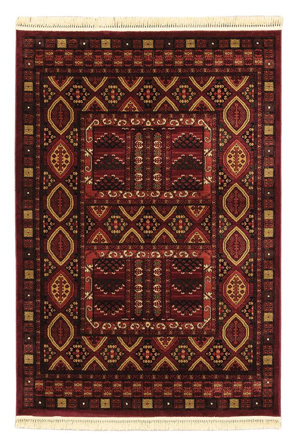 NewPlan ΧΑΛΙ PERSIA 2273 BURGUNDY ΜΕ ΚΡΟΣΣΙ