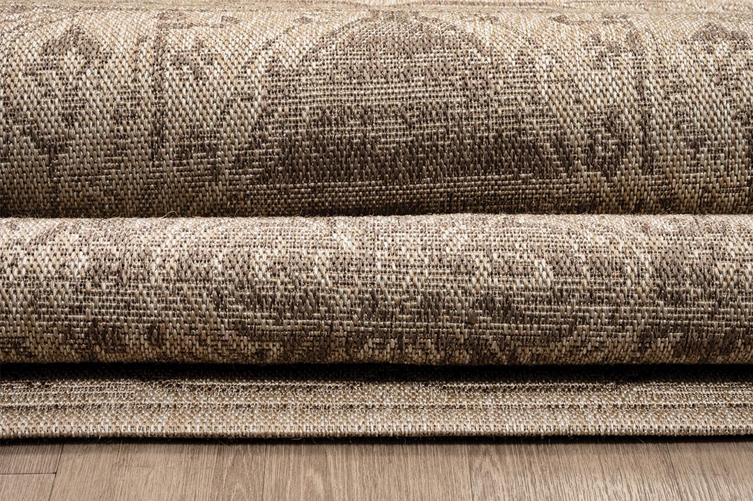 NewPlan ΧΑΛΙ ETHNIK  204005C BROWN/CARAMEL BEIGE - Image 3