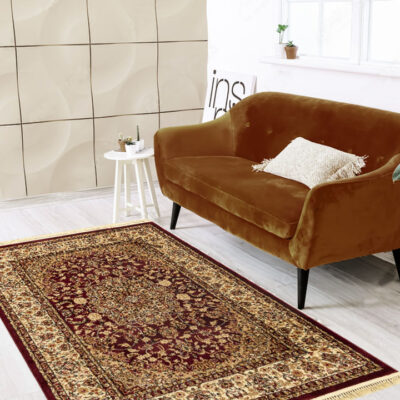 NewPlan ΧΑΛΙ PERSIA 5649 BURGUNDY ΜΕ ΚΡΟΣΣΙ - Image 5