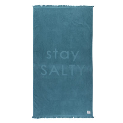 NEF-NEF ΠΕΤΣΕΤΑ ΘΑΛΑΣΣΗΣ STAY SALTY 90X170, 100% ΒΑΜΒΑΚΙ